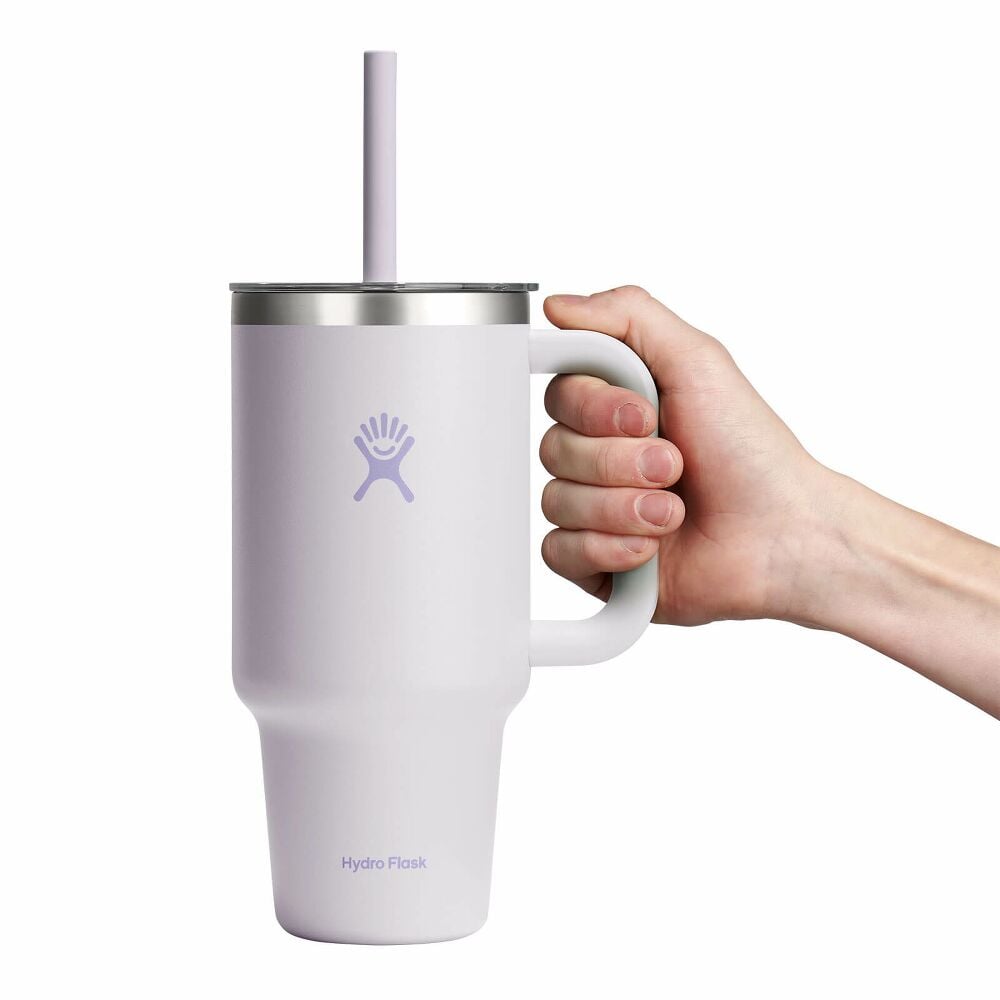 32 oz Travel Tumbler - Cloud Pink